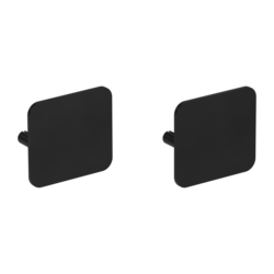 Rozeta ke klice GK - ROZETA ONE - HR záslepka Grafit černá (78)