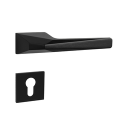 Klika na dveře TI - SAFIR - RT5 4155 BS - Černá matná (153)