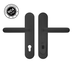 Bezpečnostní kování RC4 MPK - SECURO INOX S01 PLUS - SO TARA BS PVD - Černá matná PVD