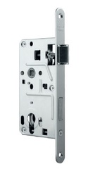 MP - Zadlabací zámek PZ 72/80 - D 2155 L/P Bílý pozink