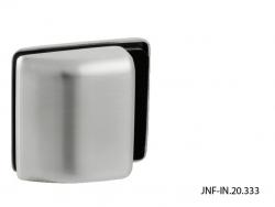 JNF - E Kování na skleněné dveře BN - Broušená nerez