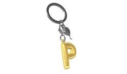 MTM10P MTM - KLÍČENKA - Písmeno P 