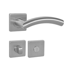 Klika na dveře MP - SWING - HR BN - Broušená nerez