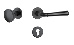 Klika na dveře ASM - MARIGOLD 1 - R 7S BS - Černá matná