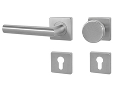 Klika na dveře MP - FAVORIT - HR BN - Broušená nerez