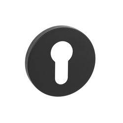 Rozeta ke klice MP - ROZETA - R S6 BS - Černá matná