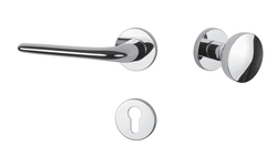 Klika na dveře AS - AZALIA - R 7S OC - Chrom lesklý