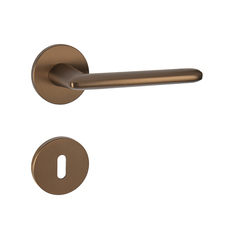 Klika na dveře MP - ELIPTICA - R S6 CUM - Měď matná