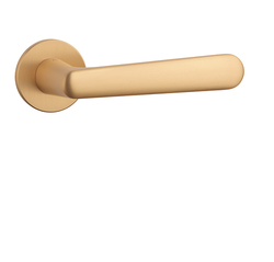 Klika na dveře AS - ARIA - R 5S OLS - Mosaz broušená