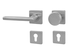 Klika na dveře MP - DANIELA - HR BN - Broušená nerez