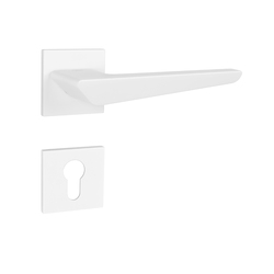 Klika na dveře TI - TIGA - HR 4154Q 5S WS - Bílá matná (152)