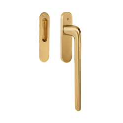 Klika na dveře CB - HS PORTAL ID313 - klika/mušle Zlatá matná (OM)