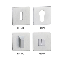 Rozeta ke klice TI - ROZETA - HR 5S BN - Broušená nerez (16)