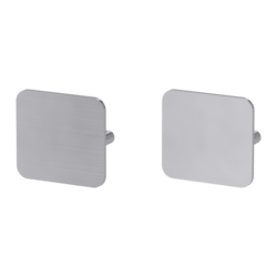 GK - ROZETA ONE - HR záslepka BN - Broušená nerez (71)