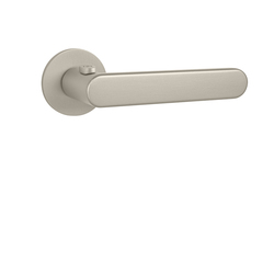 Klika na dveře TI - ROUND - R 7S 3957 s uzamykáním, 38-45 mm NP - Nikl perla (142)