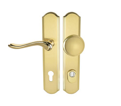 Zpevněné kování MI - LYON/ROMEO PLUS - SO OLV/OLS - Mosaz leštěná lakovaná / mosaz broušená