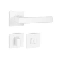 Klika na dveře TI - SONIA - HR 3095Q 5S WS - Bílá matná (152)