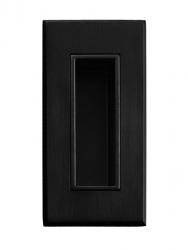 TI - Mušle na posuvné dveře - 2650 BS - Černá matná (153)