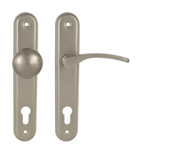 Klika na dveře KE - LAURA - SO Niklová