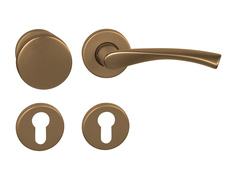 Klika na dveře BA - TORNADO - R F4 - Bronz elox