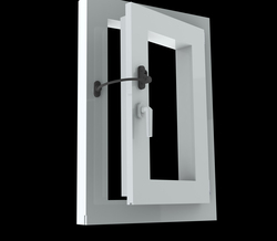 PD - Lankový zámek na okno s uzamykáním ANT - Antracit (RAL7016)