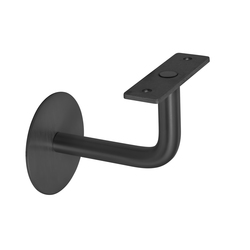 LR - DRŽÁK ZÁBRADLÍ s rovnou plochou 60/76 BS - Černá matná