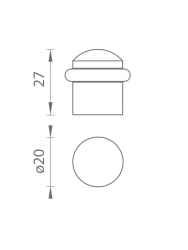 TI - Podstavec pod zarážku - 115 T - Titan (141)