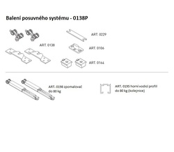 SC - POSUVNÝ SYSTÉM SERIES 100 SILENT S 80 KG SP 