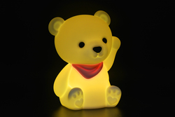 DHINK436-01 DHK - Silikonová noční lampička - Žlutý medvídek 