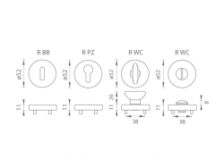 TI - ROZETA - R CP - Chrom perla (18)