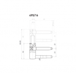 OV - Pant nastavitelný spodní 495/16 Bronz