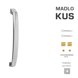 FO - madlo CRYSTAL OCS - Chrom broušený
