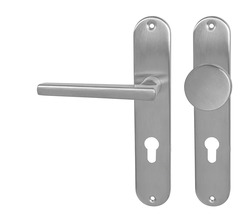 Klika na dveře MP - DANIELA - SO BN - Broušená nerez