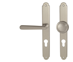 Klika na dveře NI - ALT WIEN Štít ONS - Nikl broušený