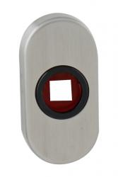 FT - Rozeta R - POD kliky - 60 x 30 mm ONS - Nikl broušený