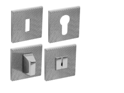 Rozeta ke klice TI - ROZETA - HR 5SQ T2 OC - ​​Chrom lesklý (03)