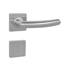 Klika na dveře MP - NERO - HR BN - Broušená nerez