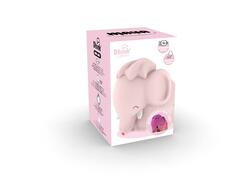 DHINK429-21 DHK - Silikonová noční lampička - Růžový sloník 