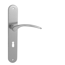 Klika na dveře MP - LAURA OCS - Chrom broušený