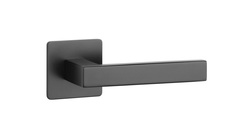 Klika na dveře SH - KVADRAT - HR 1760 3SM BS - Černá matná