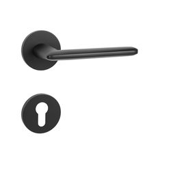 Klika na dveře MP - ELIPTICA - R S6 BS - Černá matná