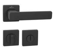 Klika na dveře CE - FLAT - HR BS - Černá matná