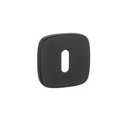 Rozeta ke klice AS - ROZETA - QR 7S BS - Černá matná