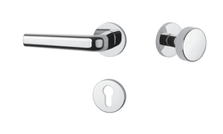 Klika na dveře AT - INULA - R 7S OC - Chrom lesklý