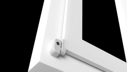 PD - Výsuvná západka s uzamykáním WS - Bílá matná (RAL9016)