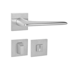 Klika na dveře TI - OPTIMAL - HR 4164Q 5S OCS - Chrom broušený (96)