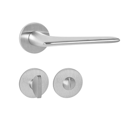 Klika na dveře TI - OPTIMAL - R 4164 5S OCS - Chrom broušený (96)