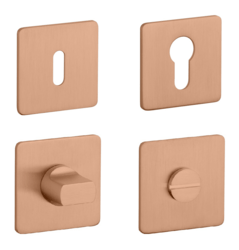 Rozeta ke klice SH - ROZETA - HR 3SM CUM PVD - Měď matná PVD