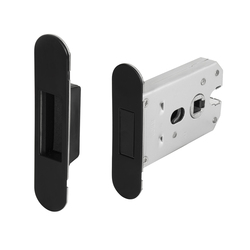 MPK - Magnetický zámek s protiplechem BS - Černá matná