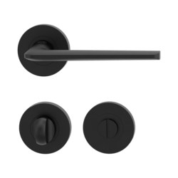 Klika na dveře GK - REMOTE - R Grafit černá (28)